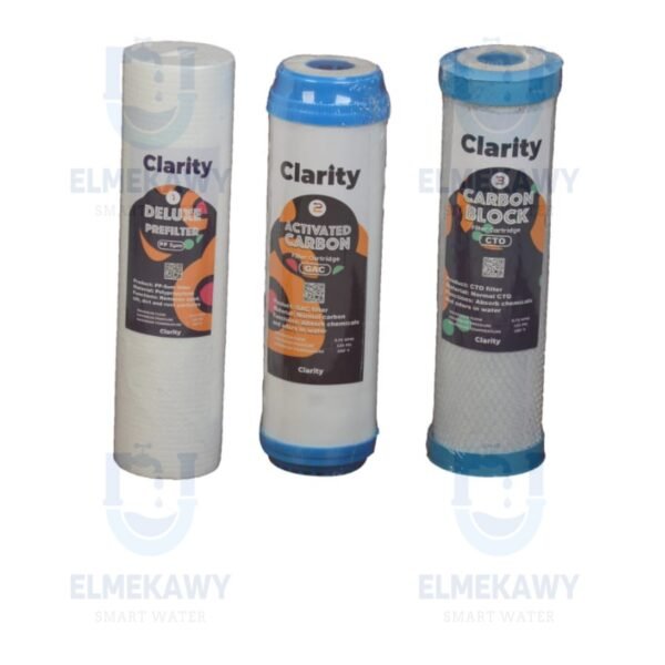 طقم شمع فلتر3مراحل كلارتي